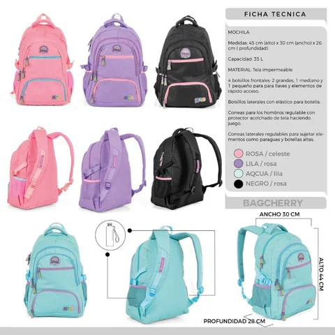 Mochila Bagcherry 35