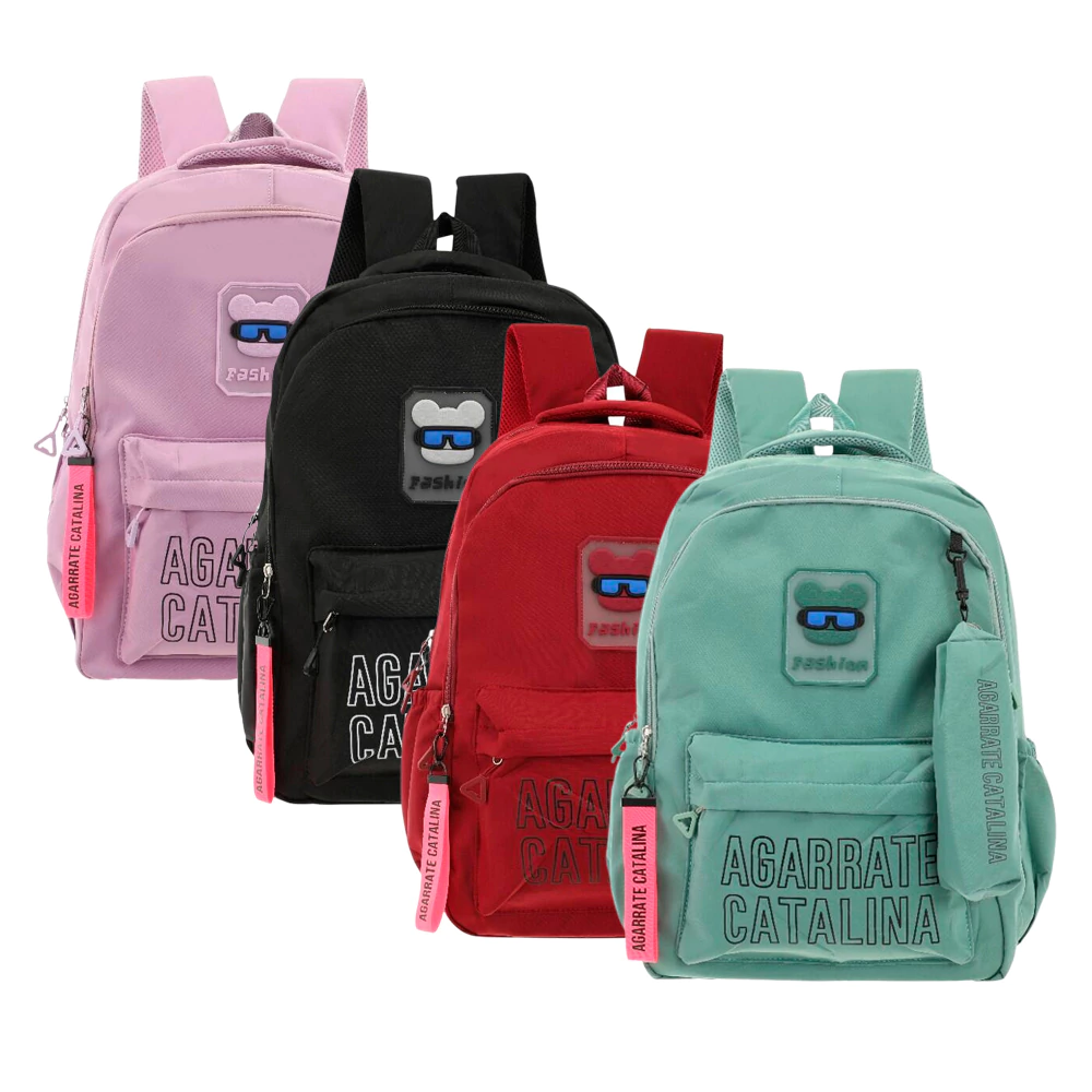 Mochila Catalina+Cartuchera